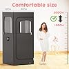 Sauna Portatile Adamson - Vasca Sauna 2.6L 1000W Con Sedia, Telecomando E Accessori, Nylon Nero - Foto 9
