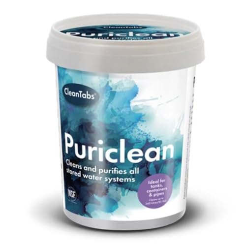 Clean Tabs Puri Water Cleaner and Purifier - Blue, 400 g (Package...