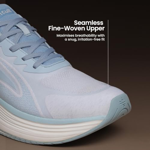 Image of CULT Men's Flexride Running Shoes with Durable Rubber Outsole & Cushioning for Runs up to 20 km
