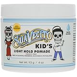 Suavecito Kid's Pomade Calming Chamomile Scent Light Hold 4 oz. - Water Based Flake Free Hair Gel - Dermatologist-Tested, Hypoallergenic Formula - Free of Sulfates, Parabens, and Phthalates