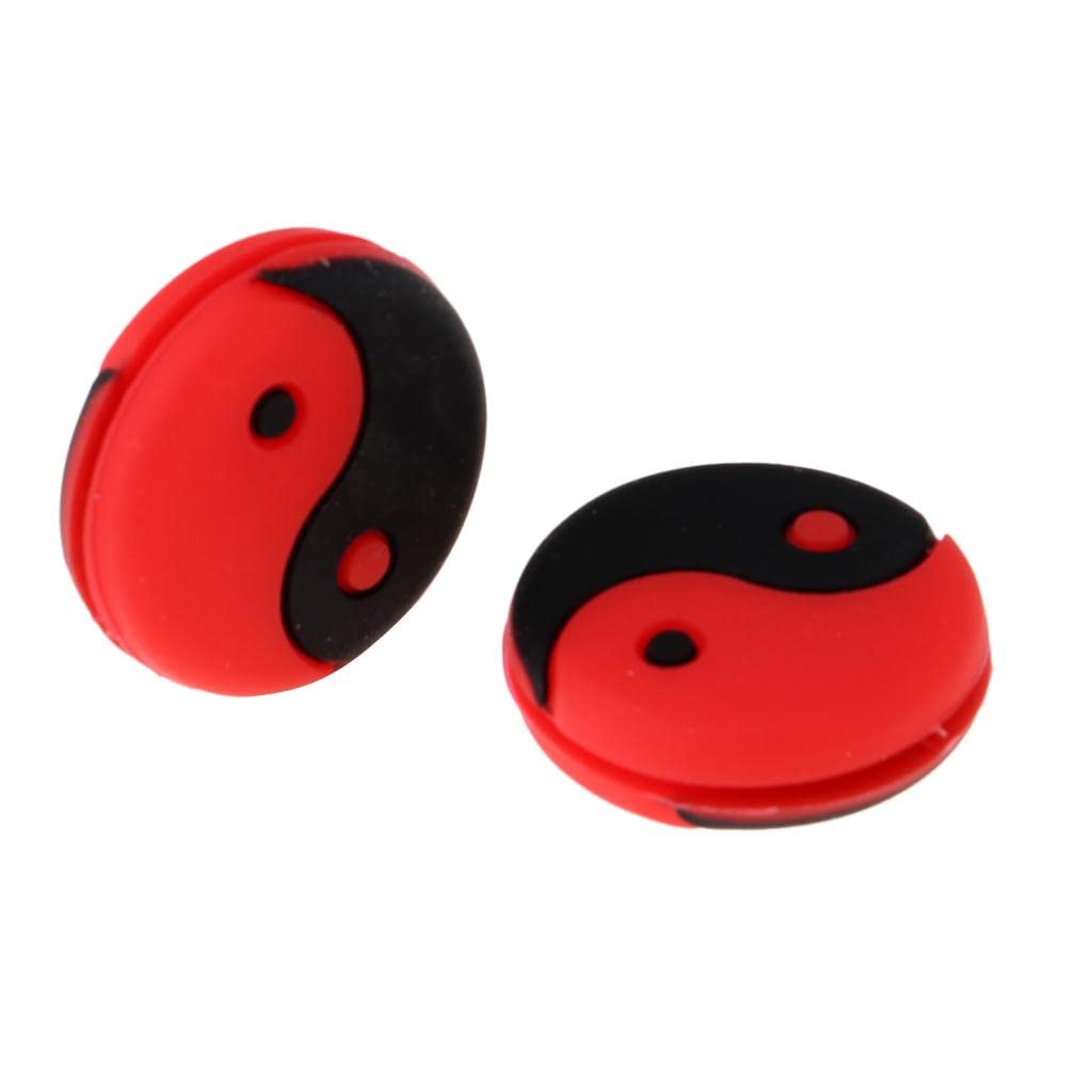 ATORSE® 2 Pieces Tai Chi Tennis Racquet Shock Absorber Vibration Dampeners Damper