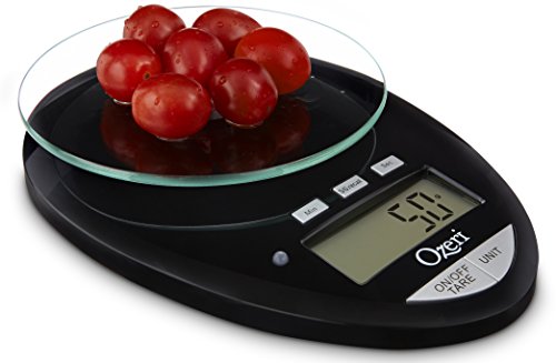 Ozeri Pro Ii Digital Kitchen Scale With Removable Glass Platform And Countdown Kitchen Timer (1 G To 12 Lbs Capacity) #TOP3