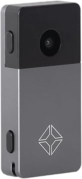 Blockstream Jade Plus Metal Genesis Grey - محفظة أجهزة Bitcoin مزودة بكاميرا وبلوتوث وUSB-C - تخزين Bitcoin آمن دون اتصال بالإنترنت