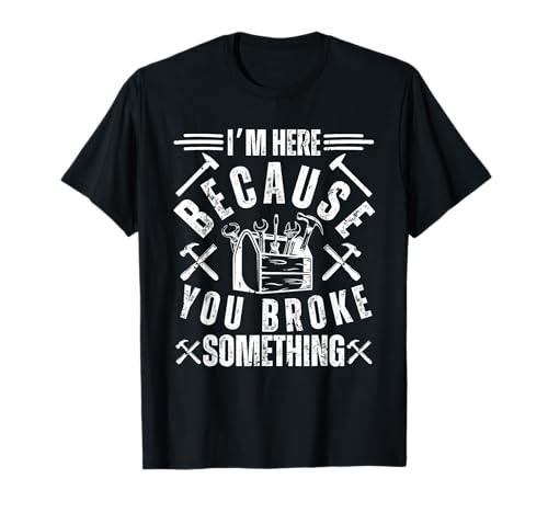 El mejor diseño de manitas para hombres y mujeres, herramientas de reparación Camiseta