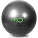 Exercise Ball -Professional Grade Anti Burst Tested with Hand Pump- Supports 2200lbs- Includes Workout Guide Access-65cm Balance Balls