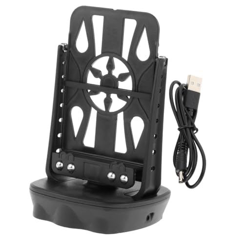 FashionCha Caja Giratoria para Relojes Enrollador Mecánico Soporte Y Estuche Protector con Ocho Cuentas de Contrapeso para Estabilidad Adecuado para Regalos, Normal Plug in Use, universal