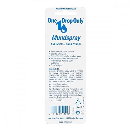 ONE DROP Only Mundspray 15 ml – Bild 3