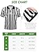 SOMSOC 6 Pcs Referee Shirt, Men Women Zipper Collar Ref Shirt Card Hat Whistle Penalty Flag Sandbag Rugby for Football Soccer