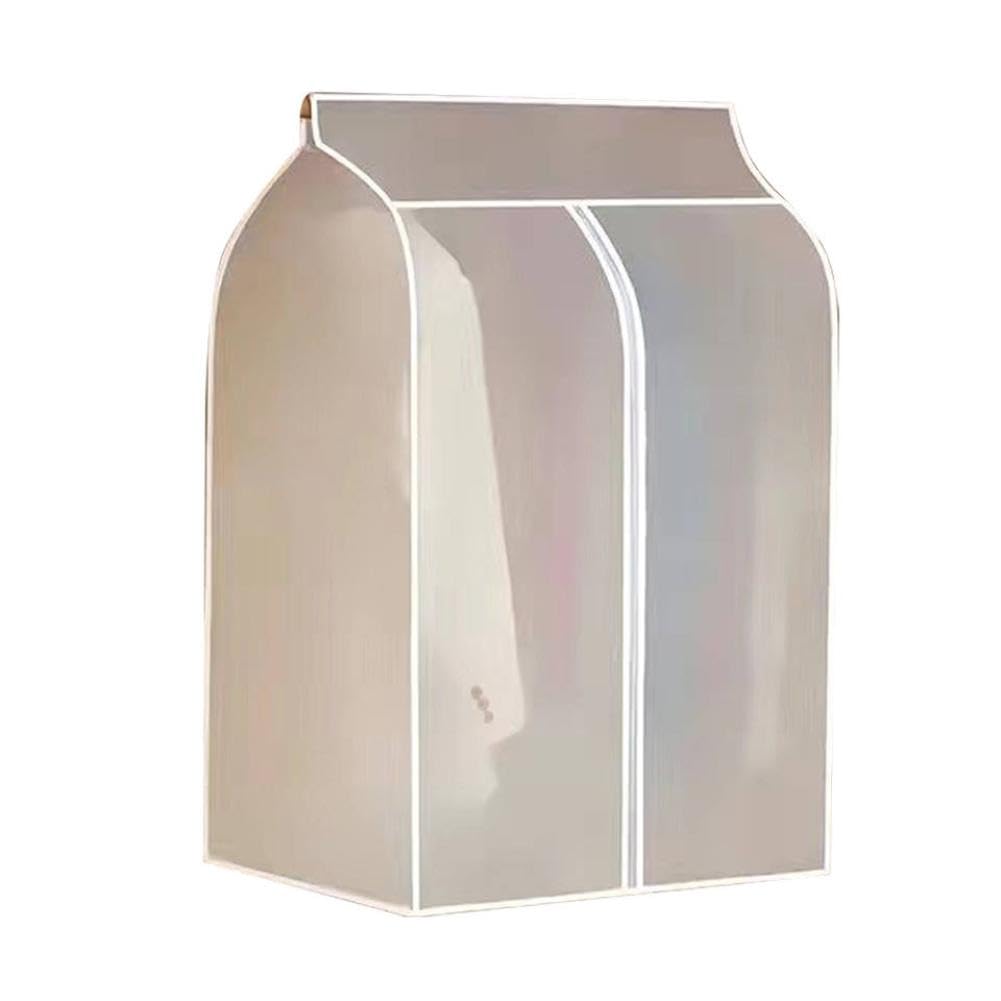 Clothes Organizer Dust Cover Large Capacity Waterproof Garment Storage Bag Translucent Design PEVA Material 60 30 90cm 1pc