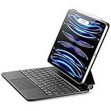 ESR for iPad Air 11 inch Case with Keyboard M4/M3/M2 (2026/2025/2024), iPad Pro 11 & Air 5/4th Magic Keyboard Case, Easy-Set Floating Cantilever Stand, Precision Multi-Touch Trackpad, Black
