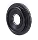 FOTGA FD-EOS Objektiv-Mount-Adapter-Ring mit Glas für Canon FD FL-Objektiv Auf EOS EF EF-S 300D 350D 400D 450D 500D 550D 600D 1000D 1100D 1200D 750D 760D Digital Rebels T1i, XT, XTi, Xs, Xsi