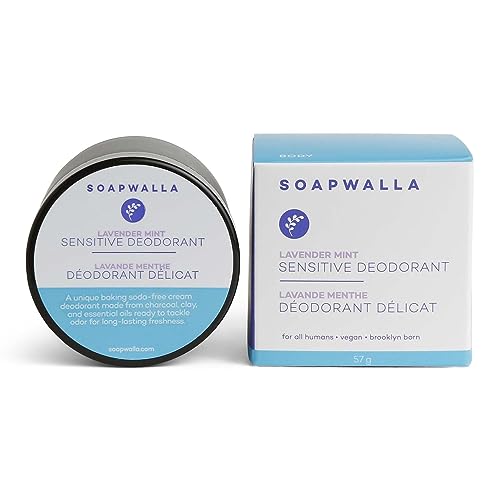 Soapwalla - Lavender Mint Sensitive Deodorant Cream (Full Size, 57 g) image 4