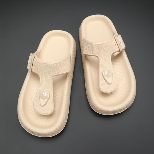 SECHRITE Flip Flops for Women Men Soft Cushion Thong Sandals Pillow Slippers for Shower Beach Pool Bathroom4