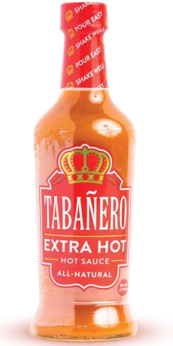 Tabañero Extra-Hot Hot Sauce, Gluten Free, 8oz. Bottle