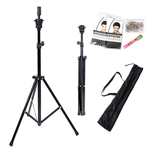 Lihui Wig Stand Tripod Adjustable Tripod Stand Tripod For Mannequin Head Tripod St
