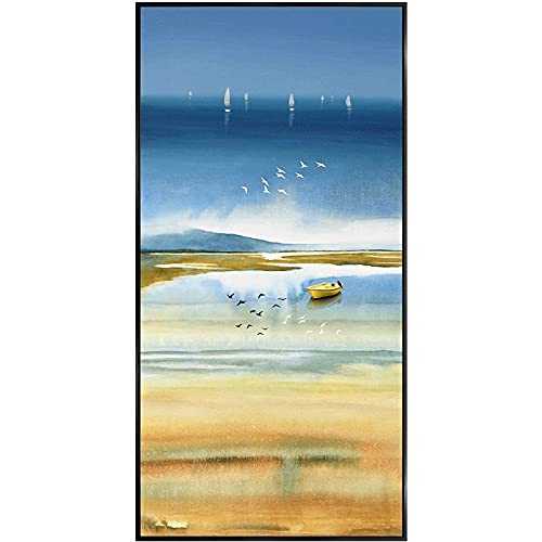 Broderie Art Crafts de haute qualité en cristal strass paysage de mer