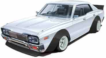 アオシマ R30スカイライン 1/24 グラチャン'89シリーズ Amazon.co.jp: アオシマ 1/24 グラチャン '89シリーズ R30