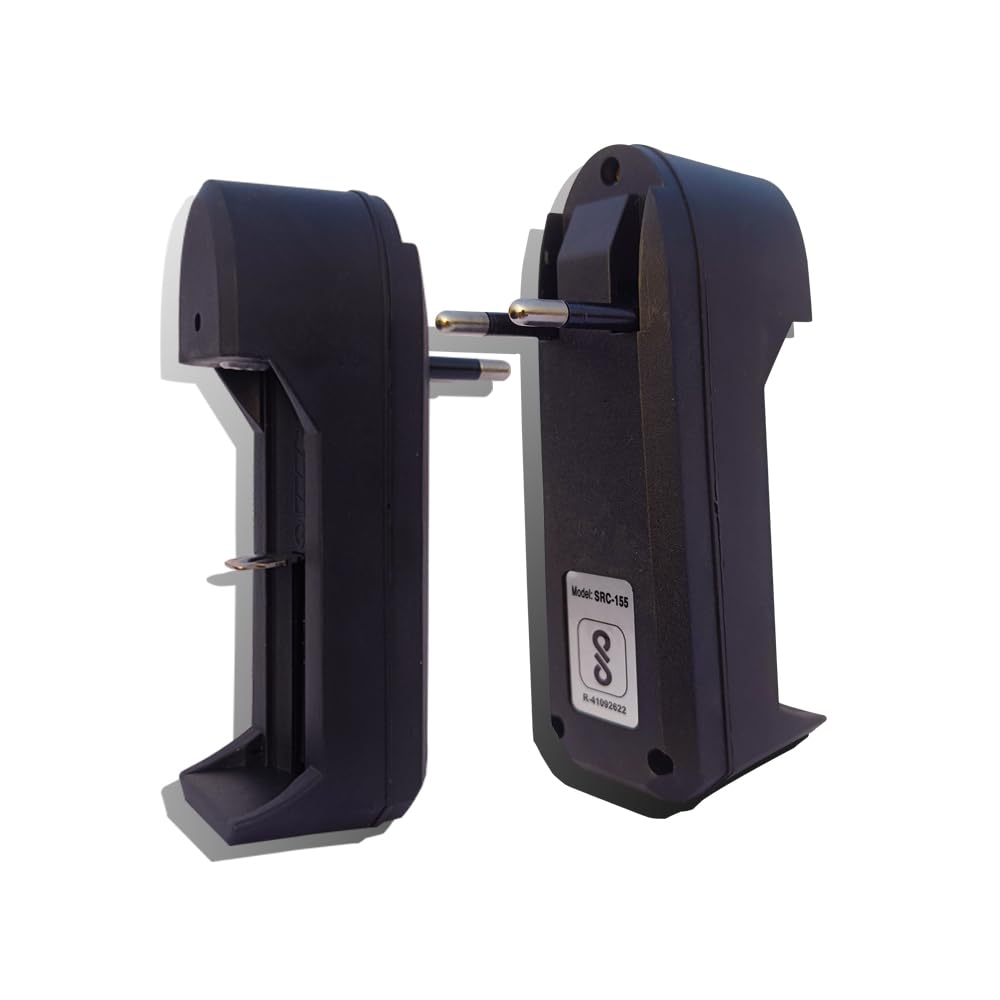 iEI Lithium Cell CHAREGER Single Double Slots IMR 18650 3.7V 4.44wh (Single Slot Charger)