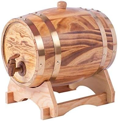 YINGJI Barril de Roble Barril Barrica De Roble De 10 litros Vino Envejecido Y Licores Barril De Vino Whisky Whisky Barril De Brandy Barril De Madera Maciza (Color : D) YINGJI Barril de Roble Barril Barrica De Roble De 10 litros Vino Envejecido Y Licores Barril De Vino Whisky Whisky Barril De Brandy Barril De Madera Maciza (Color : D)