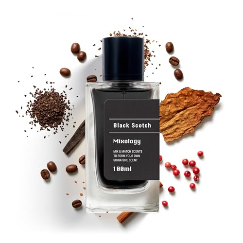 Luxodor Mixology Collection Mixture of Black Af.gano and Blck O.pium Aroma Inspired Notes Unisex Eau de Parfum Lasting Luxury Fragrance for Daily Wear and for Special Occasions - 100 ml 1 Bottle