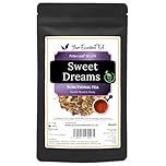Sweet Dreams Tea (50g) for Sleep - Loose Leaf Herbal Tea Blend of Lemon Balm, Chamomile, Peppermint, Hibiscus, Rooibos, Fragrant Mild Aromatic Delicate Fruity Floral Refreshing