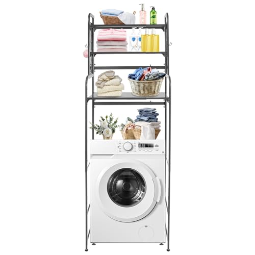 Étagère à linge réglable en métal pour résoudre le manque de place