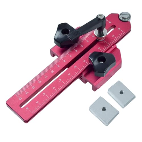 Precisions Woodworking Clamp Tool Adjustable Thin Strips Jigs from 2-5/8Inch to 8Inch for Routers Tablesaw Compatibility