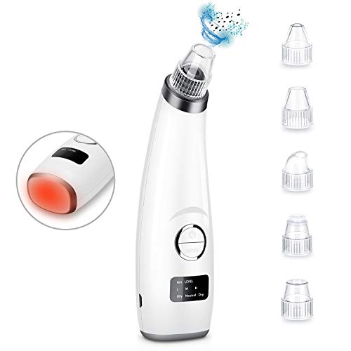 Blackhead Remover Pore Vacuum - JEXCULL Electric Blackhead Removal Tool Acne Extractor Facial