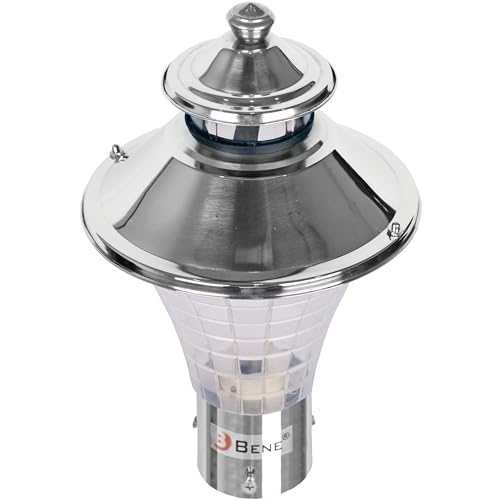 Image of BENE Geruit Outdoor Lamp (Steel, 18 Cms, Pack of 2 Pcs)