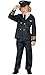 Guirca- Costume da Pilota di Aerei, Aviatore, Colore Blu, 81382