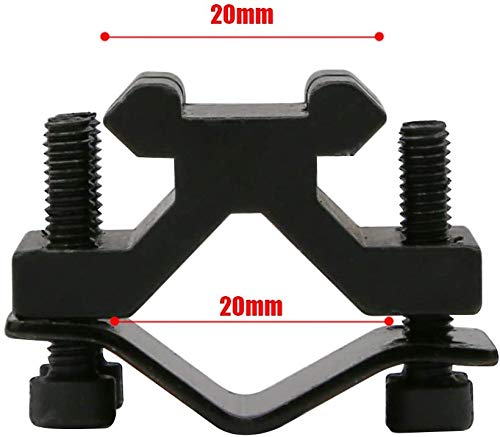 ACEXIER Rail de ontage de portée Picatinny à Profil Bas Tactique pour