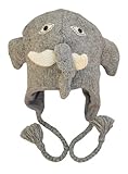 gorro de elefante tejido Comercio justo y fabricado en Nepal