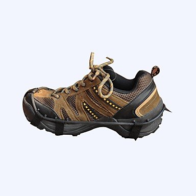 Traction Cleats Crampons Non-Slip Wear-Resistant Snowshoeing Cord Rubber silicon metal cm pcs