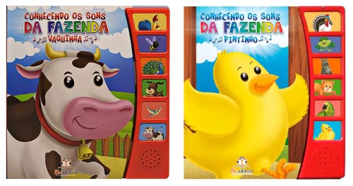 Coleção Conhecendo Os Sons Da Fazenda: Vaquinha e Pintinho