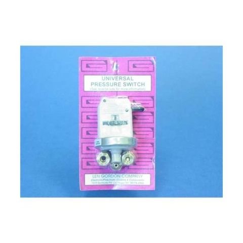 Len Gordon by Allied Innovations Pressure Switch: 6Amp 1/8" Npt Spdt 1-5 Psi Packaged (Universal)
