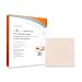 MedHeal Silver Calcium Alginate Ag Sterile Highly Absorbent Antibacterial Dressing, 4.25"x4.25", 5 dressings/Box, MedHeal by MedvanceTM