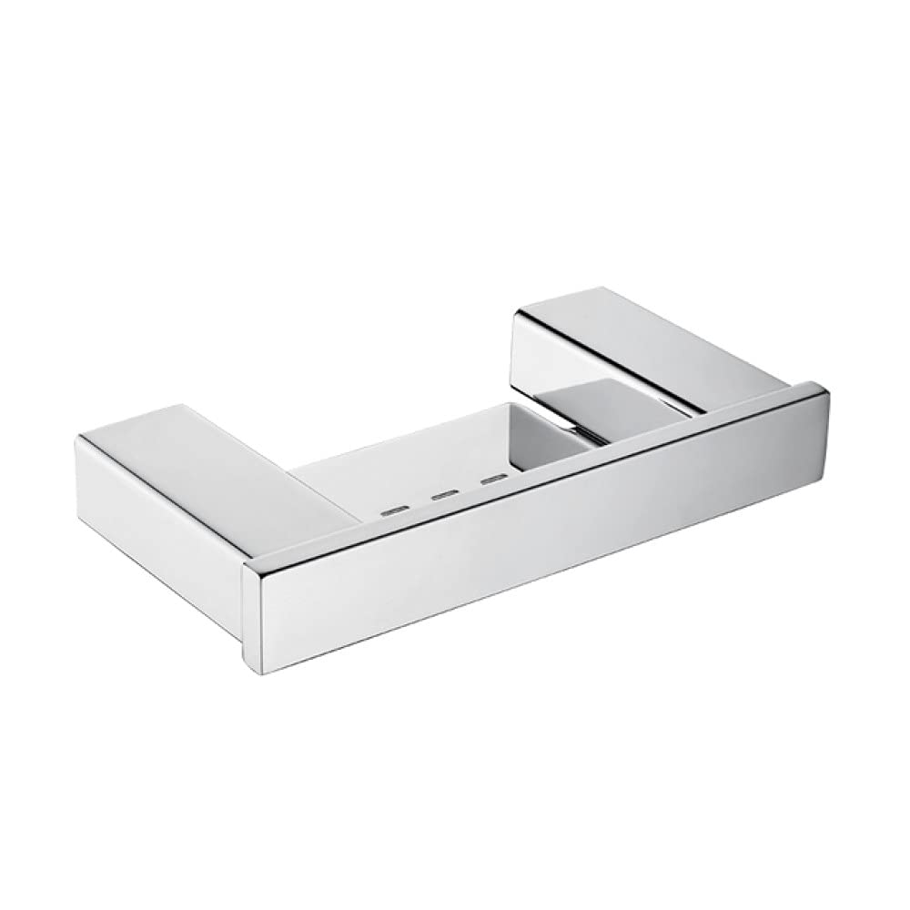 Ensemble de quincaillerie de salle de bain chrome avec porte-savon mural