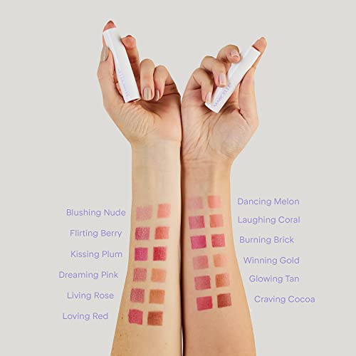 Marcelle Lip Loving Colour & Caring Oil-In-Stick, Laughing Coral, Vegan, Cruelty-Free, Clean, Paraben-Free, Fragrance-Free, Hypoallergenic, 3G #TOP2