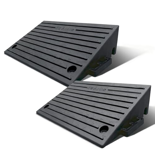 2 Rampas portátiles antideslizantes para bordillos miniatura 1