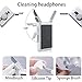 Keyanlai Cleaner Kit for Airpod, Keyboard Cleaner for Laptop, MacBook, Screen Cleaner with Microfiber Cloth, Multifunctional Cleaning kit for Keyboard/Earphone/Smartphone/Tablet (White)