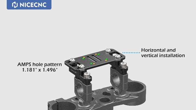Amazon.com: NICECNC GPS Mount Adjustable Pitch Angle Motorcycle