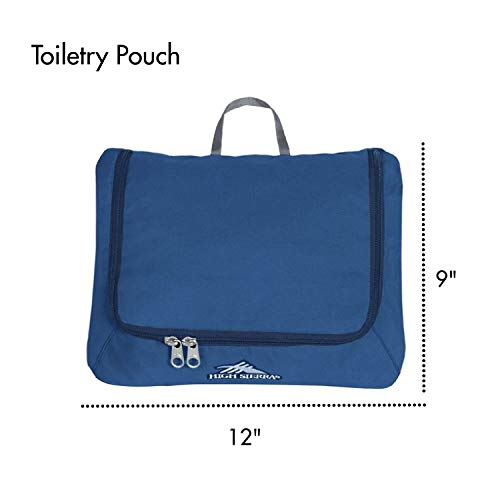 High Sierra Pack-N-Go Duffel Bag, 20-Inch, Pacific/Blue Velvet