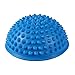 5 Colors Half Round PVC Massage Ball Body Rolling Pods Spiky Foot Wakers Balance & Therapy Dome Yoga Balls Fitness Exercise Gym Massager(Blue)