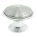 Aexit Stainless Steel Handles & Pulls Round Head Cabinet Drawer Pull Knob 27mm Pull Handles x 20mm