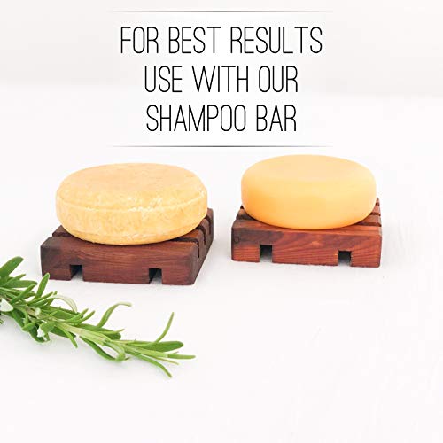 Solid Conditioner Bar, Made With Natural & Organic Ingredients, All Hair Types Including Frizzy Hair, Sulfate-Free, Cruelty-Free & Vegan 2.3 Ounce Bar. (Lemongrass & Sweet Orange) #TOP3