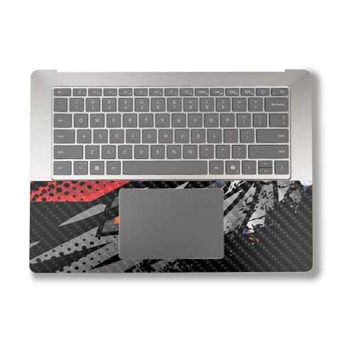 Image of Carbon Fiber Laptop Skin Compatible with Alienware M18 R2 (2024) - Blade Fan - Premium 3M Vinyl Protective Wrap Decal Cover - Easy to Apply | Crafted in The USA by MightySkins