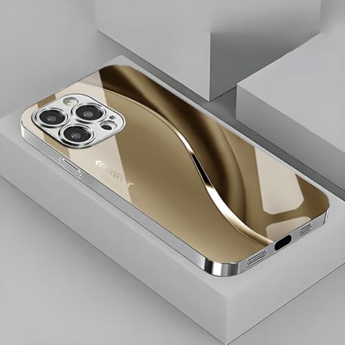 Coque de téléphone en verre trempé antichoc et électroplaquée pour iPhone 11