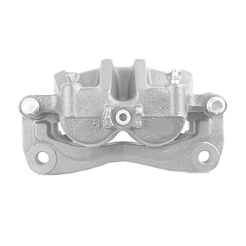 Image of Detroit Axle - Front Right Brake Caliper for 2002 2003 2004 Kia Sedona Disc Brake Caliper w /Bracket Replacement Passenger Side Assembly
