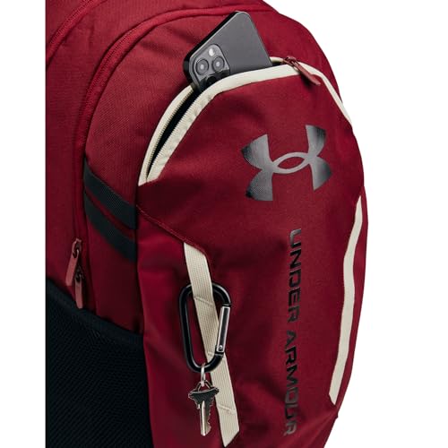under armour unisex-adult hustle 60 backpack 625 cardinalcardinalblack one size fits most