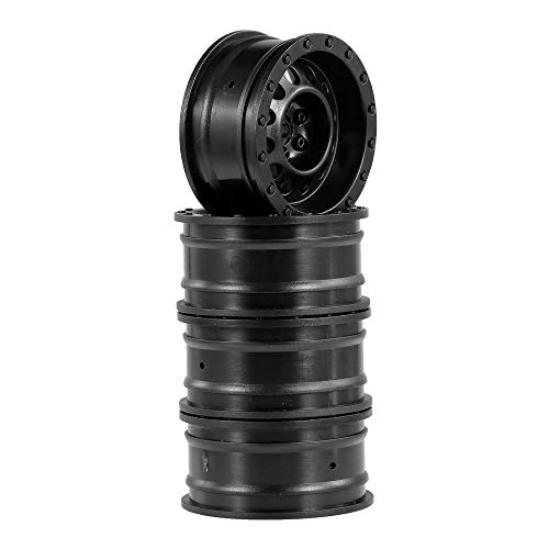 LAOJIA 4pcs 1,9 Pouces Jante de moyeu de Roue pour 1/10 Voiture RC HSP Redcat SCX10 D90 HPI RC Rock Crawler Cover